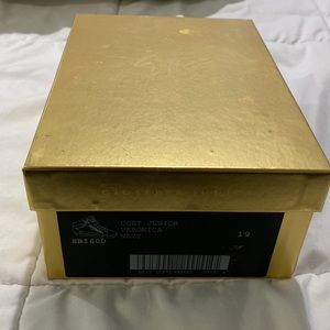 Giuseppe Gold Toddler Shoe Box (Coby Junior Veronica)